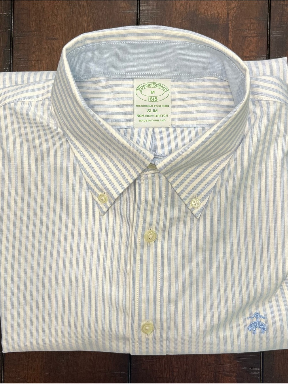 Brooks Brothers Milano Fit Oxford Cloth Button Down